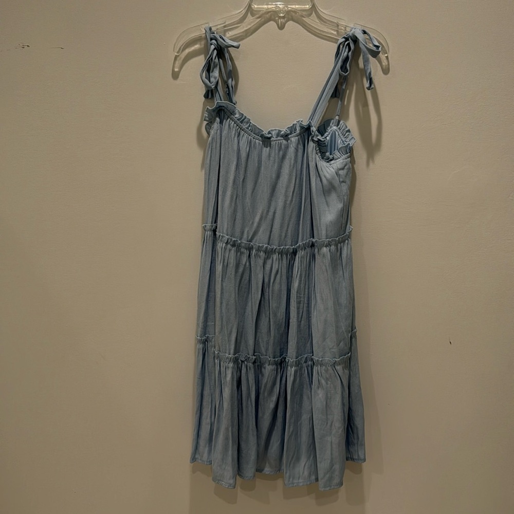 Blue Mini Sun Dress